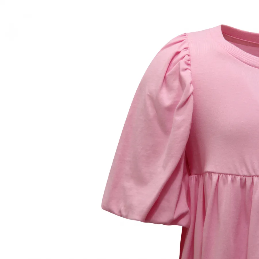 0111AR abito bimba MSGM KIDS girl jersey dress pink