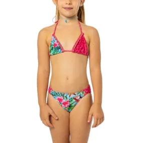 4Giveness Bikini Triangolo E Slip Anelli Leo Pink Flamingo