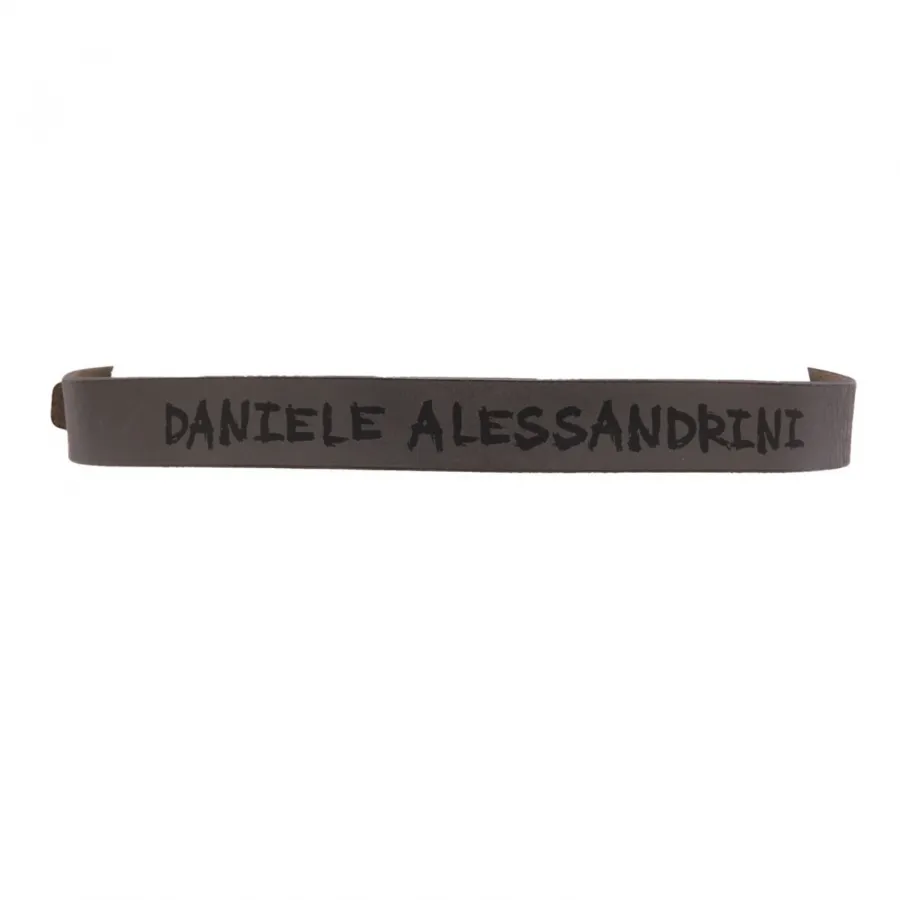 8158AI cintura bimbo boy DANIELE ALESSANDRINI kids vintage effect belt grey