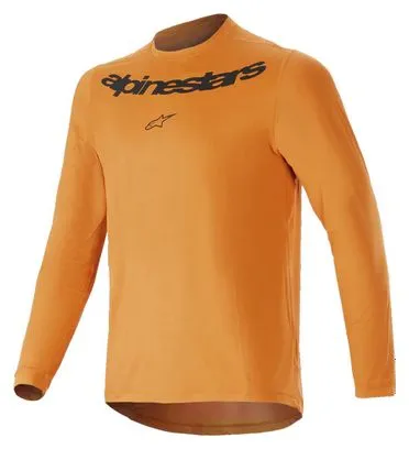 AlpineStars A-Dura Rocker Orange Youth Long Sleeve Jersey