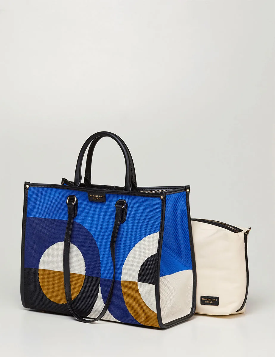 borsa bauhaus blue