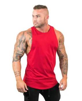 Brand Palestre Abbigliamento Fitness Canotta da uomo con cappuccio da uomo Bodybuilding Stringers Canotte Allenamento Canotta se