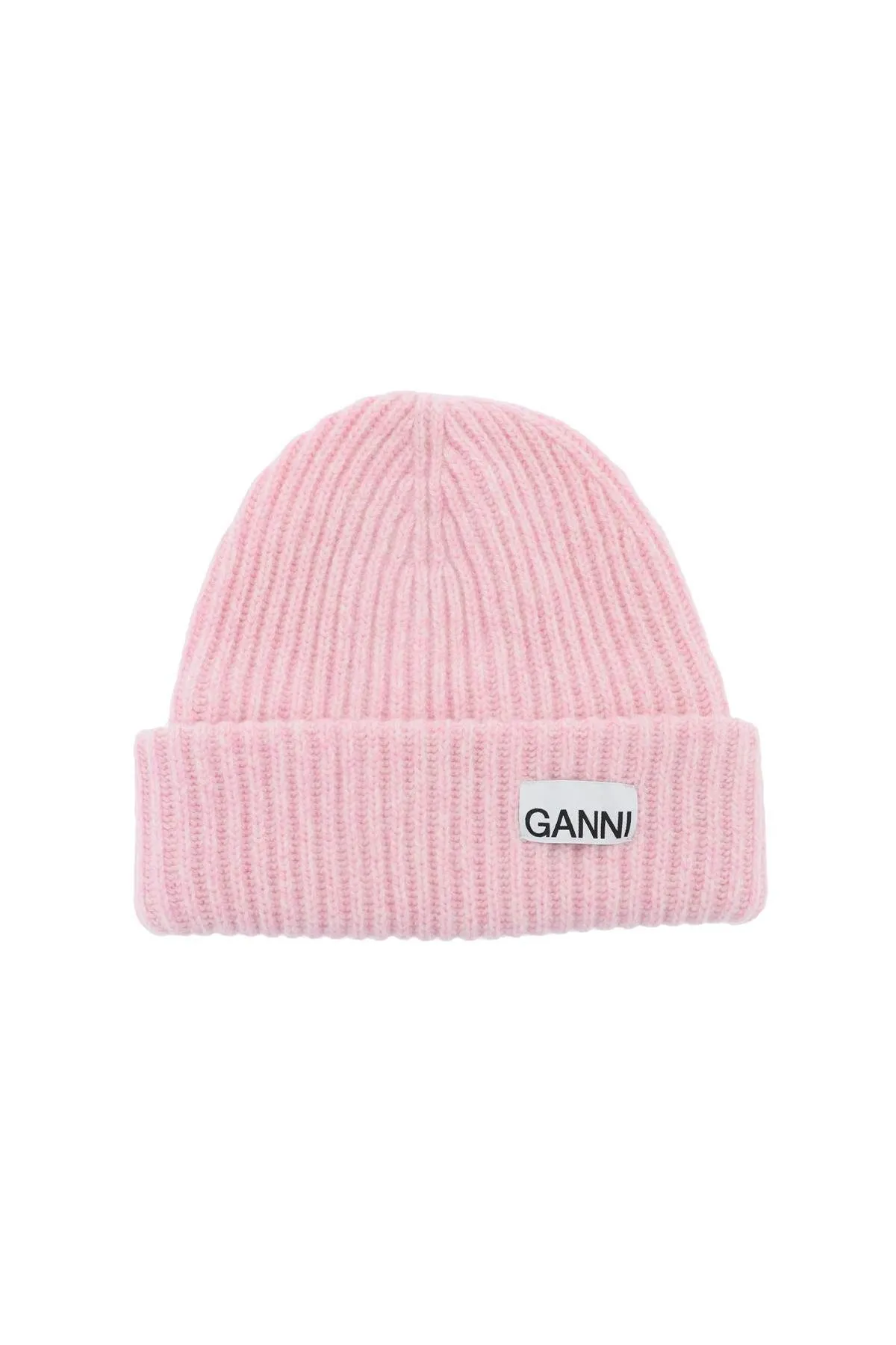 Cappello beanie con patch logo