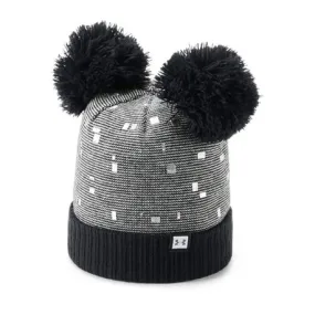 Cappello Double Pom Bambina Under Armour