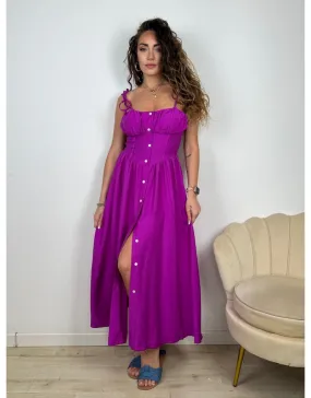 DRESS LAURA MAGENTA