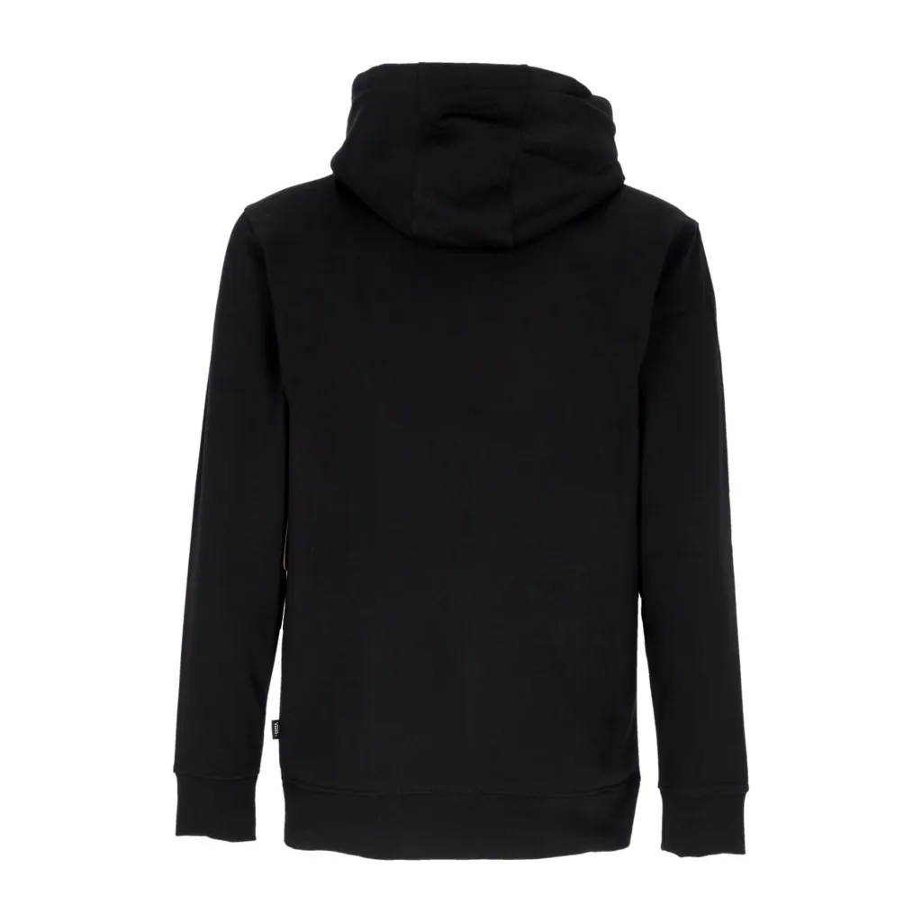 felpa cappuccio uomo core basic hoodie BLACK