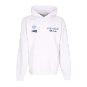 felpa cappuccio uomo satoru hoodie x jujutsu kaisen WHITE