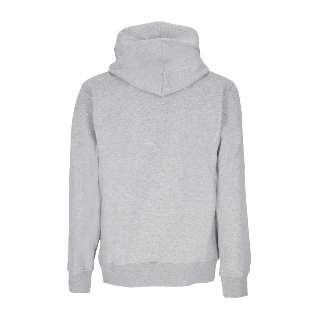 felpa cappuccio uomo sportswear hbr-c bb pullover hoodie DK GREY HEATHER/WHITE/BLACK