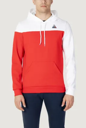 Felpa con cappuccio LE COQ SPORTIF bah hoody Rosso