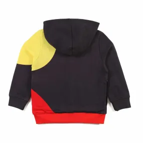 Felpa Hoodie Color-Block Bambino E Teenager