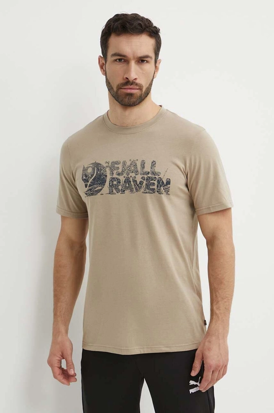 Fjallraven t-shirt Lush Logo T-shirt