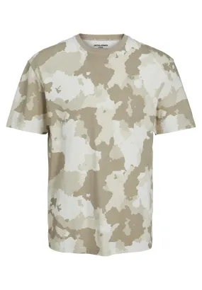 JCOHUNT CAMO TEE SS CREW NECK - T-shirt con stampa