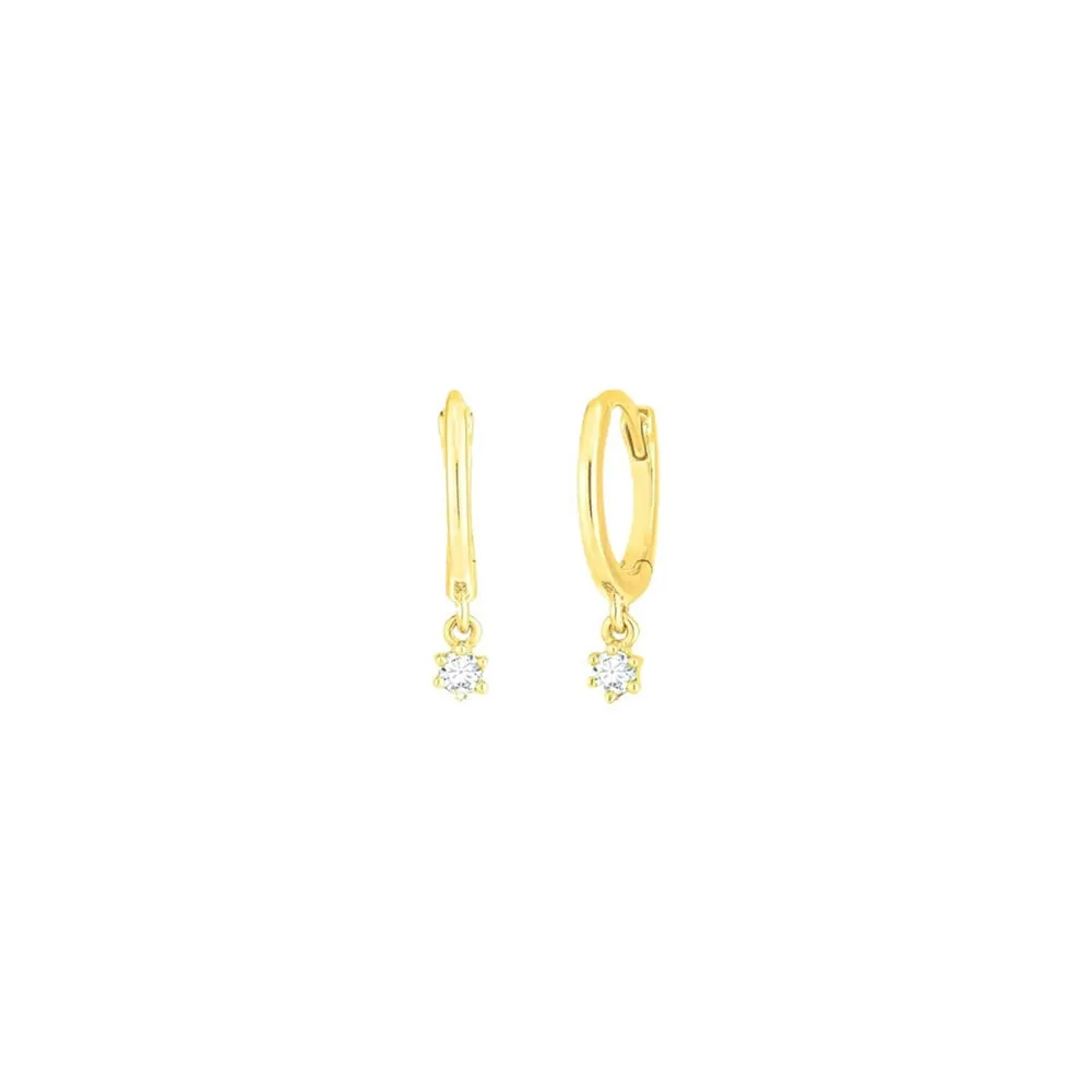 Orecchini Donna Acciaio Gold e Zirconi Liu Jo Luxury