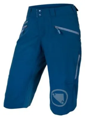 Pantaloncini Endura SingleTrack II da donna Blueberry