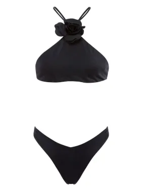 PHILOSOPHY DI LORENZO SERAFINI Bikini con fiore applicato