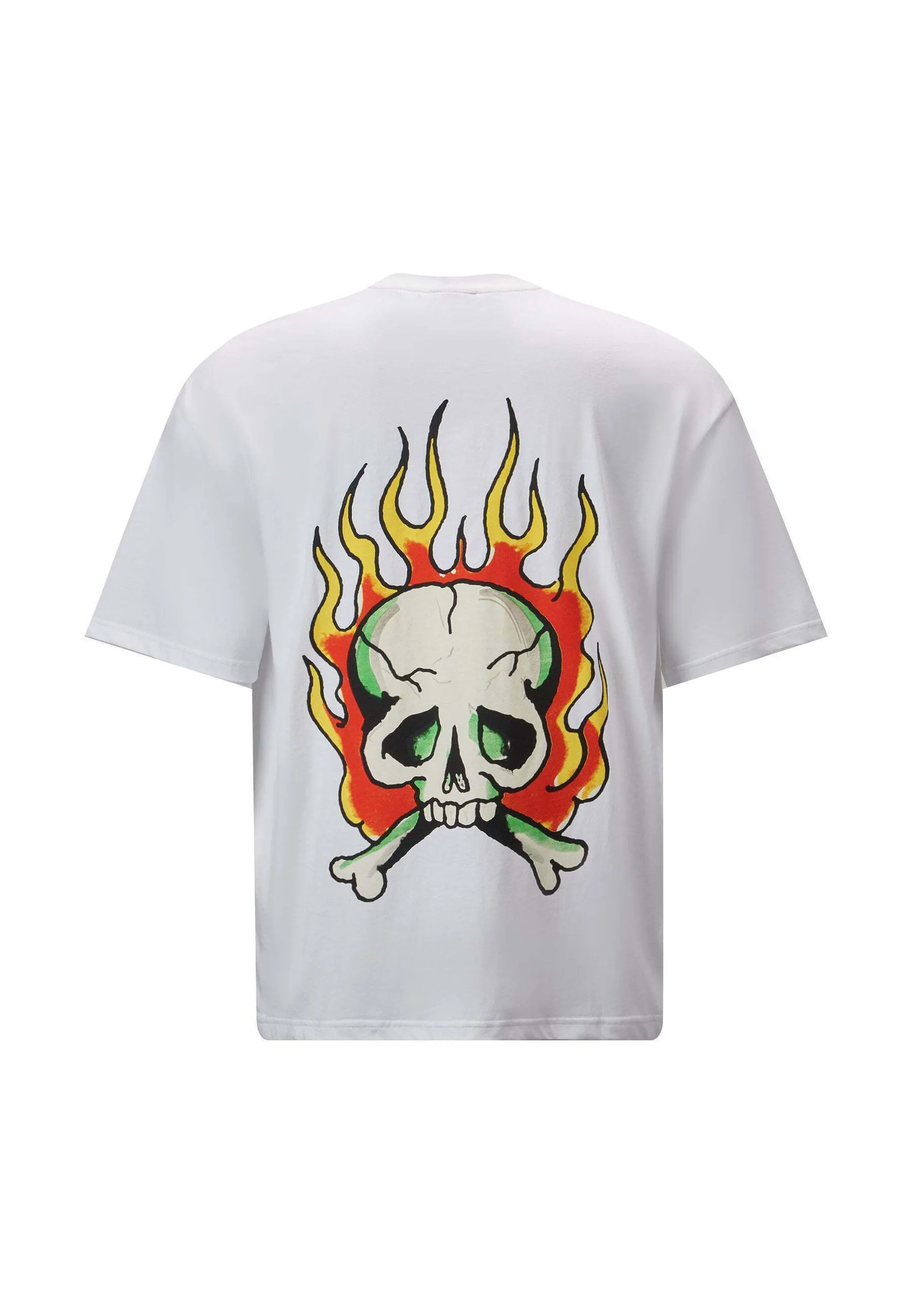 SKULL-FLAME  - T-shirt con stampa