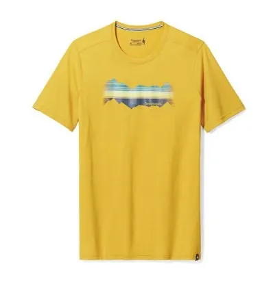 T-shirt Smartwool Mountain horizon (honey gold) man