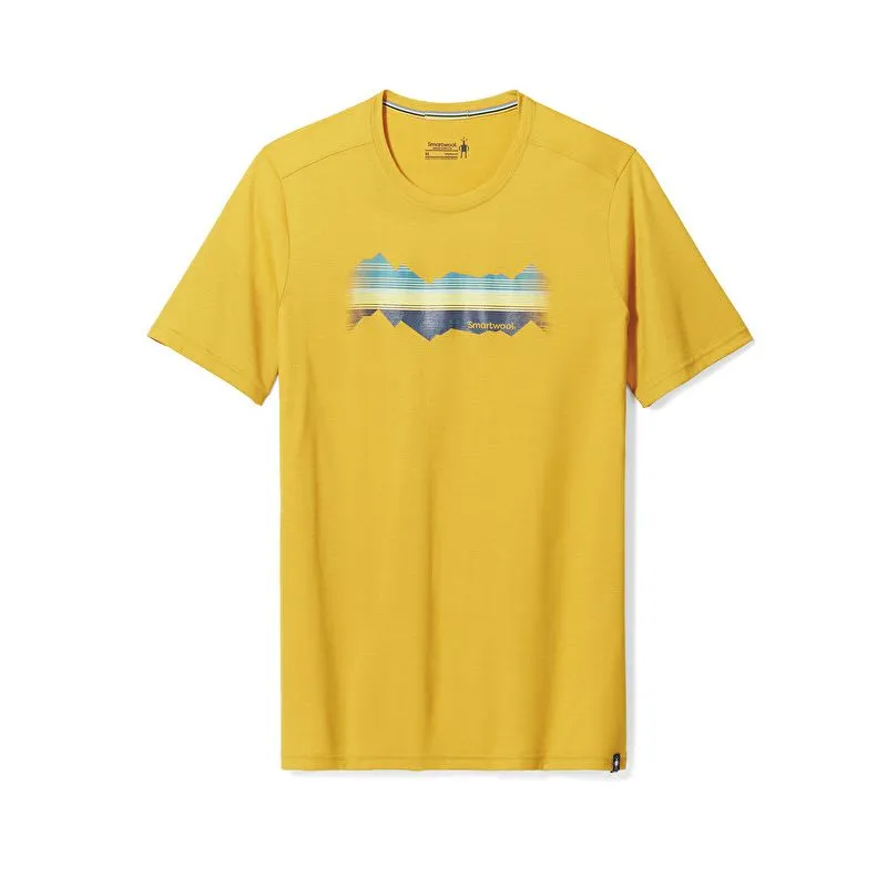 T-shirt Smartwool Mountain horizon (honey gold) man