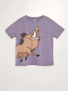 T-shirt 'Pumba' maniche corte - ROSA