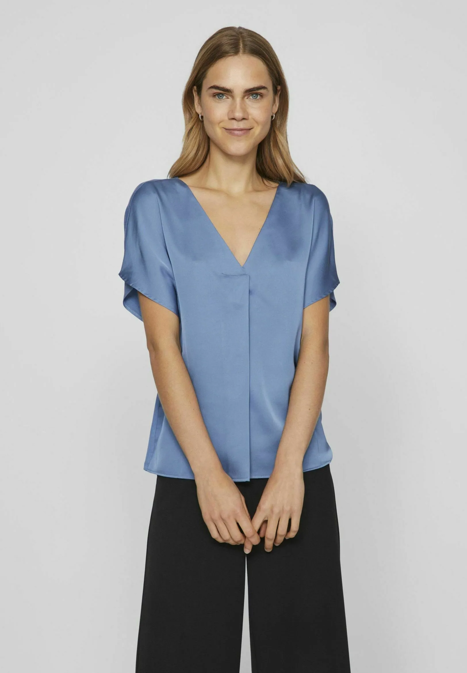 VIELLETTE V-NECK S S - NOOS - T-shirt con stampa