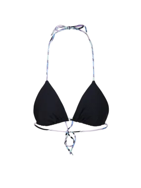 WOMAN EMILIO PUCCI BLACK POLYAMIDE BIKINI`S BRA